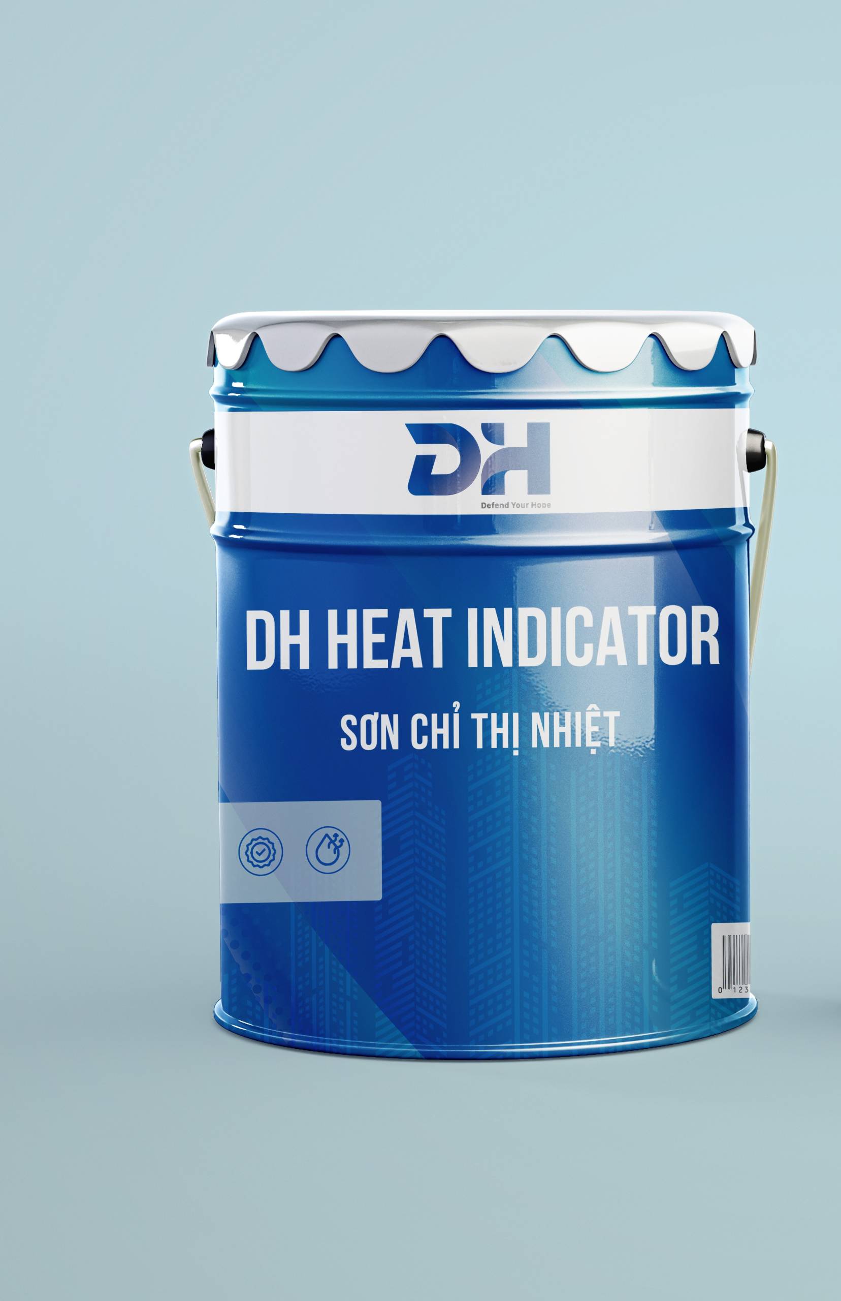 Sơn chỉ thị nhiệt DH HEAT INDICATOR