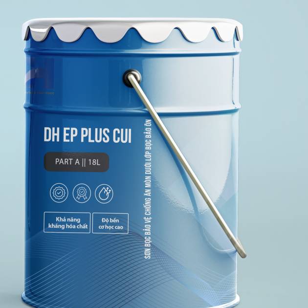 Sơn bọc bảo vệ chống ăn mòn dưới lớp bọc bảo ôn DH EP PLUS CUI