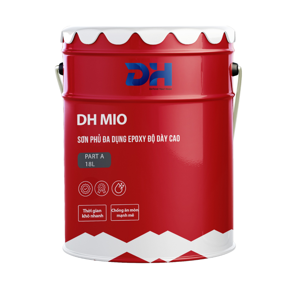 Sơn phủ đa dụng Epoxy độ dày cao DH MIO