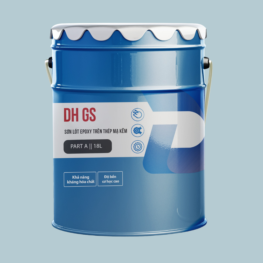 Sơn lót Epoxy trên nền thép mạ kẽm