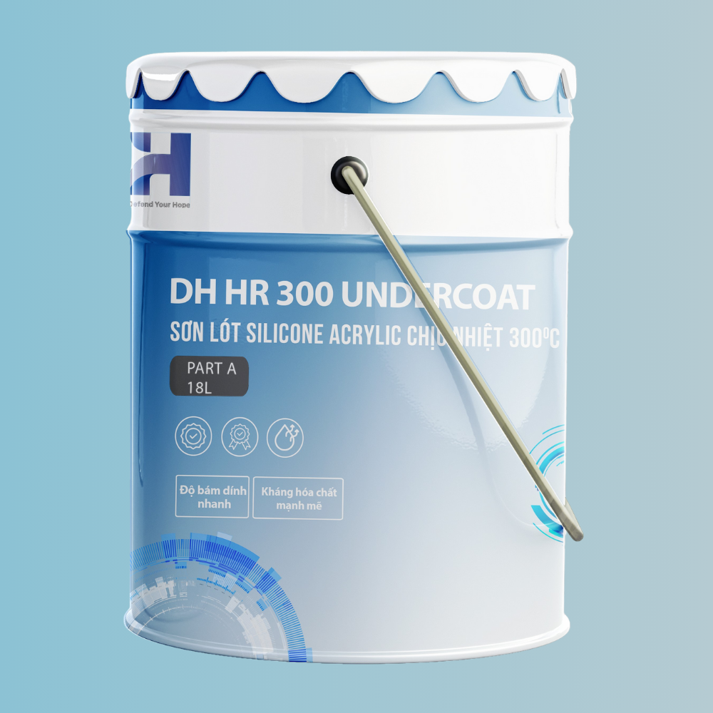 Sơn lót Silicone acrylic chịu nhiệt 300 độ C