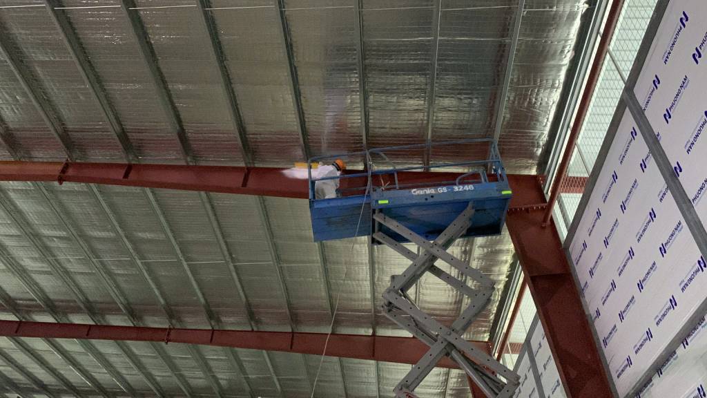 DH VIỆT NAM cung cấp và thi công sơn chống cháy