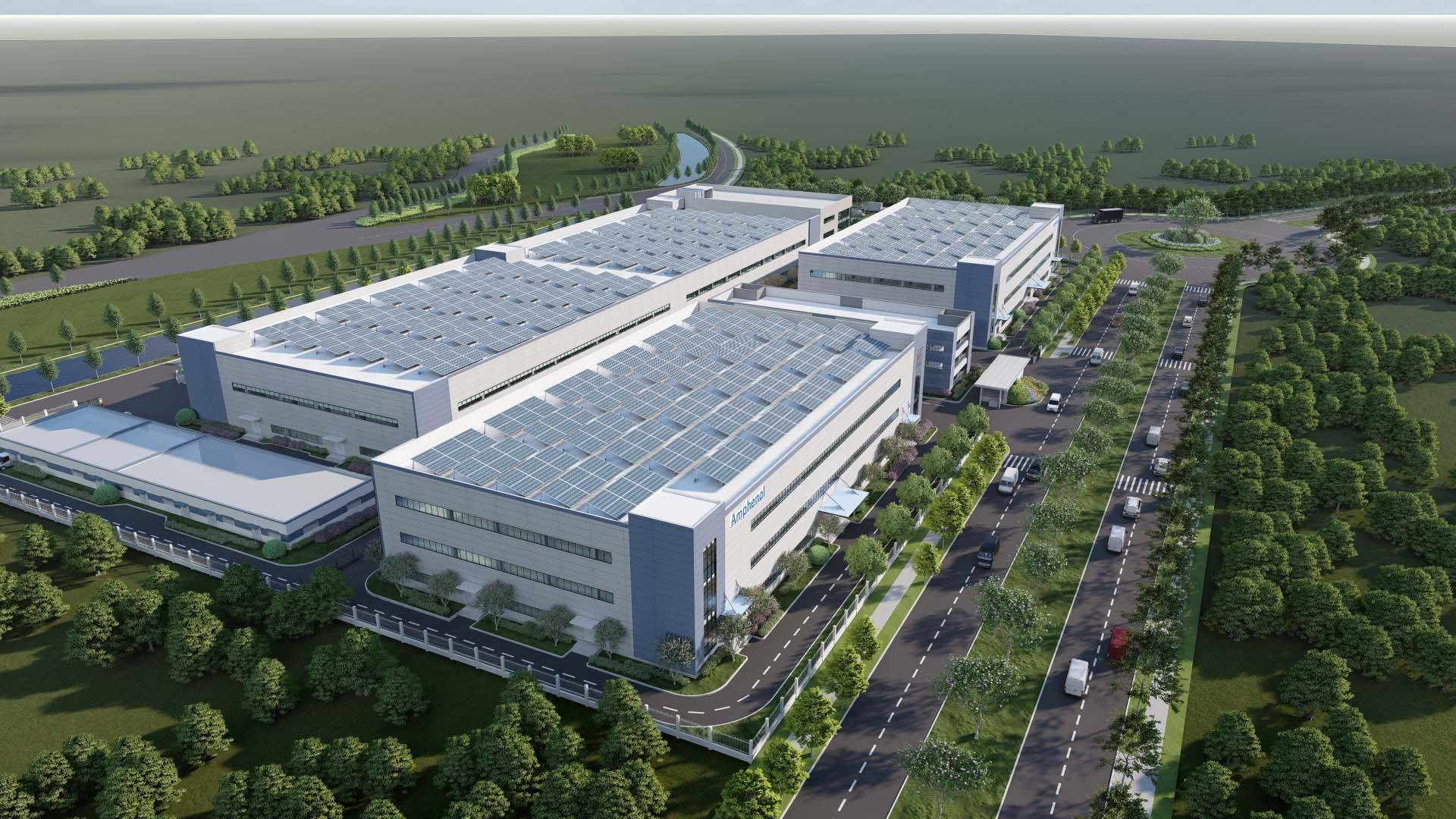 Nhà máy sản xuất linh kiện máy bay Amphenol Aerospace Jet – Giai đoạn 2