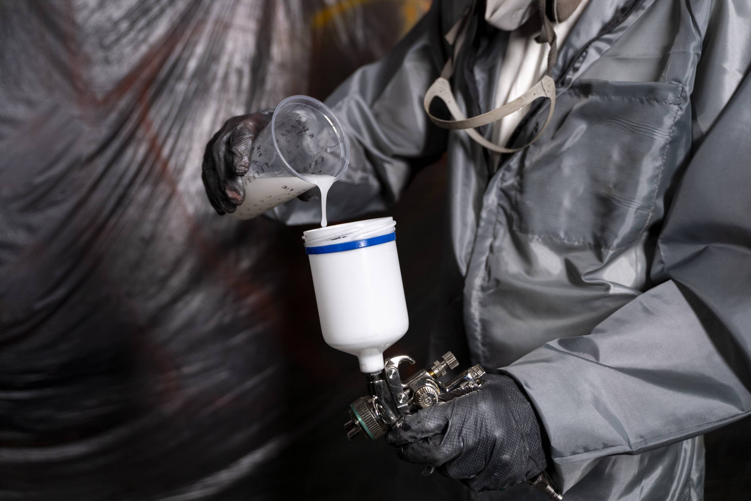 Pha sơn chống cháy DH 1018