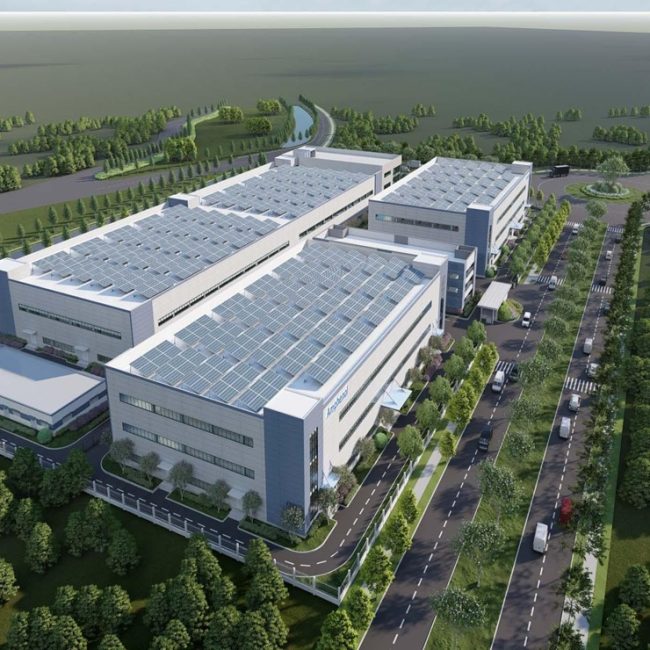 Cung cấp và Thi công sơn chống cháy kết cấu thép (Fireproofing) tại dự án Nhà máy sản xuất linh kiện máy bay Amphenol Aerospace Jet ảnh 1