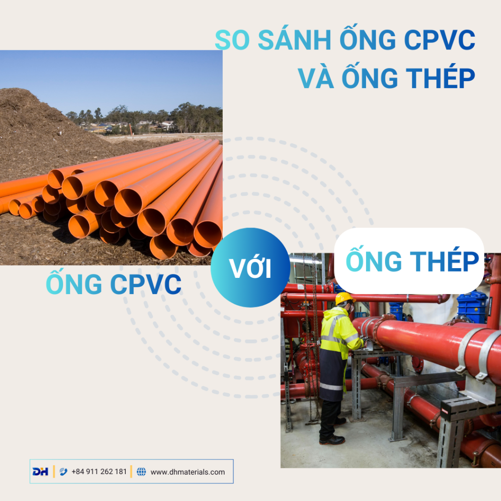 So sánh ống CPVC và ống thép cho hệ thống chữa cháy Sprinkler