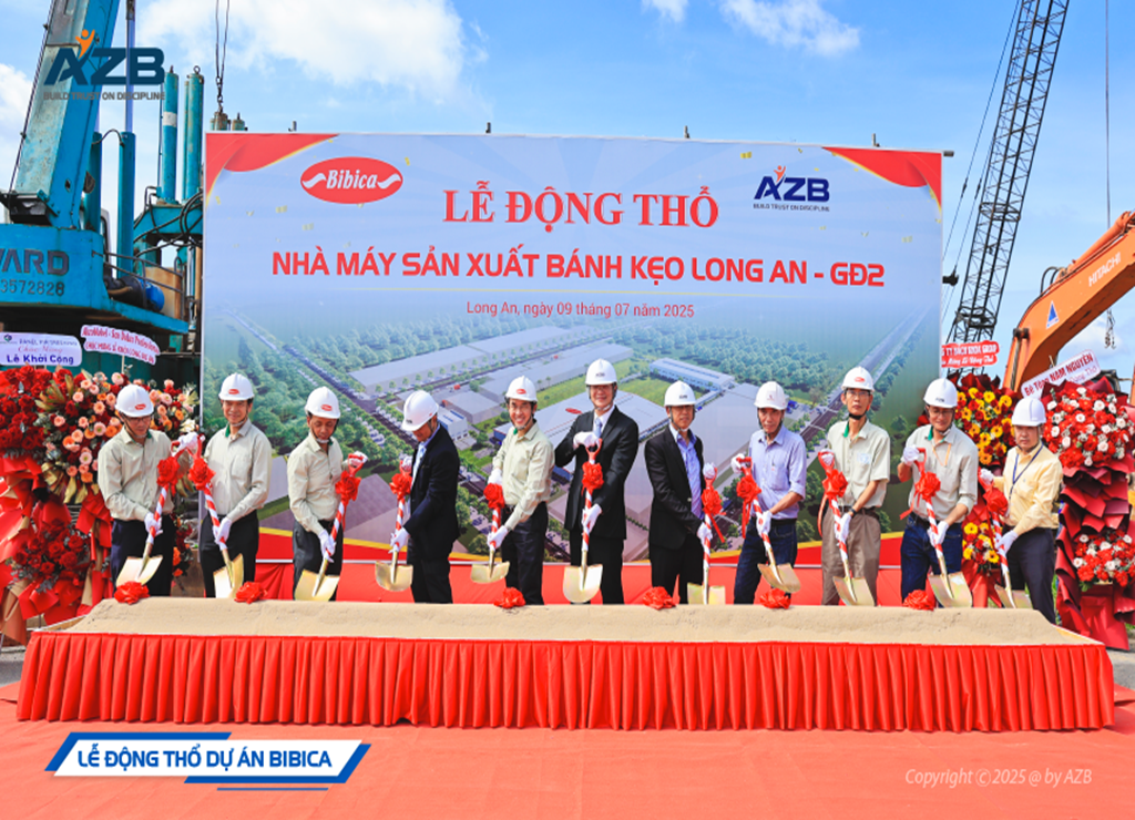 Nhà máy sản xuất bánh kẹo Long An - Giai Đoạn 2