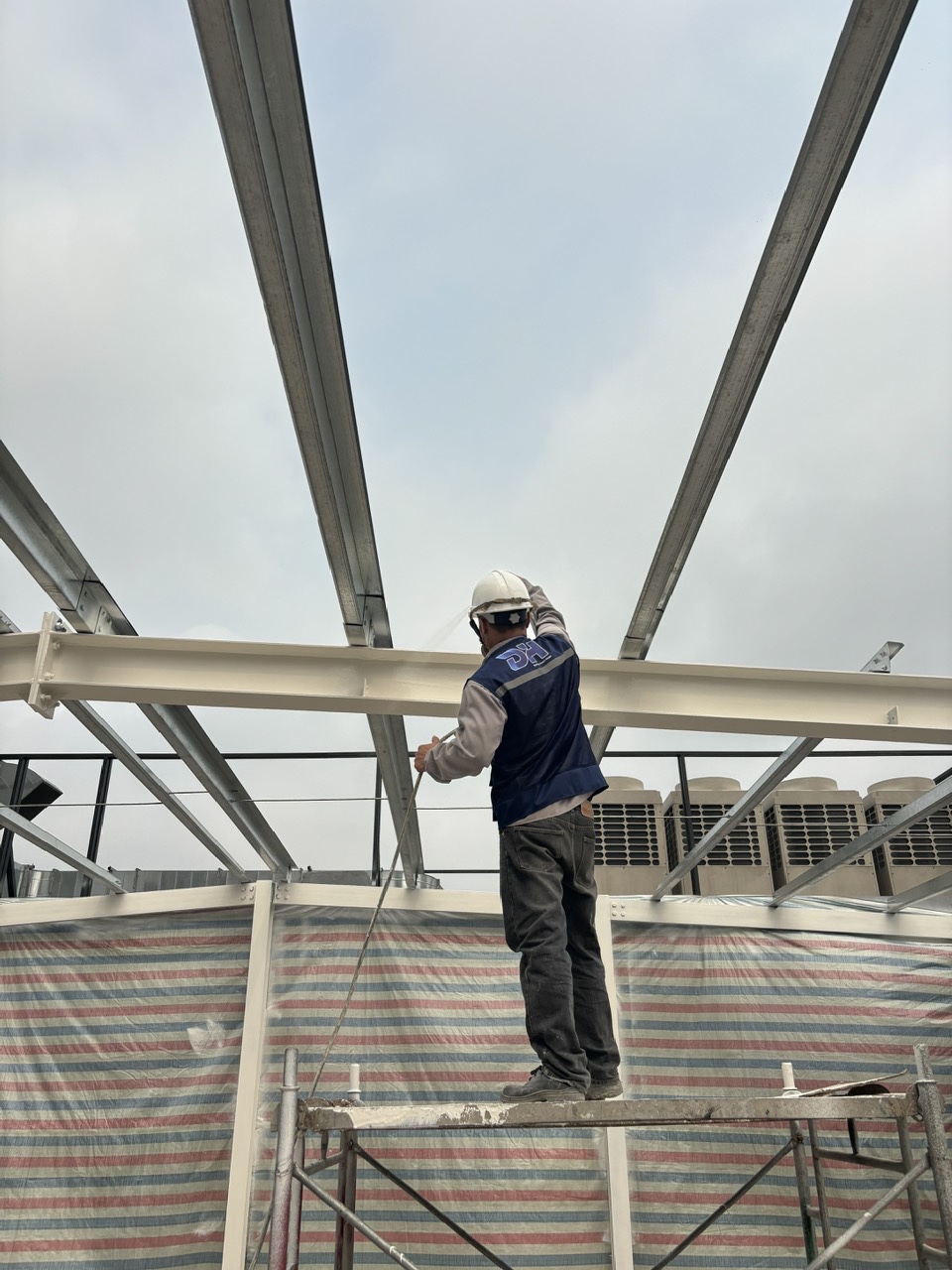 Sơn chống cháy DH 10 18 - sơn chống cháy DH Việt Nam