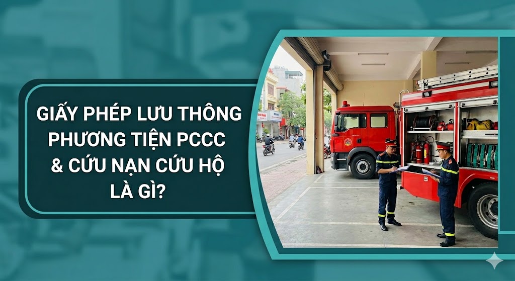 Giấy phép lưu thông phương tiện PCCC và cứu nạn cứu hộ là gì?